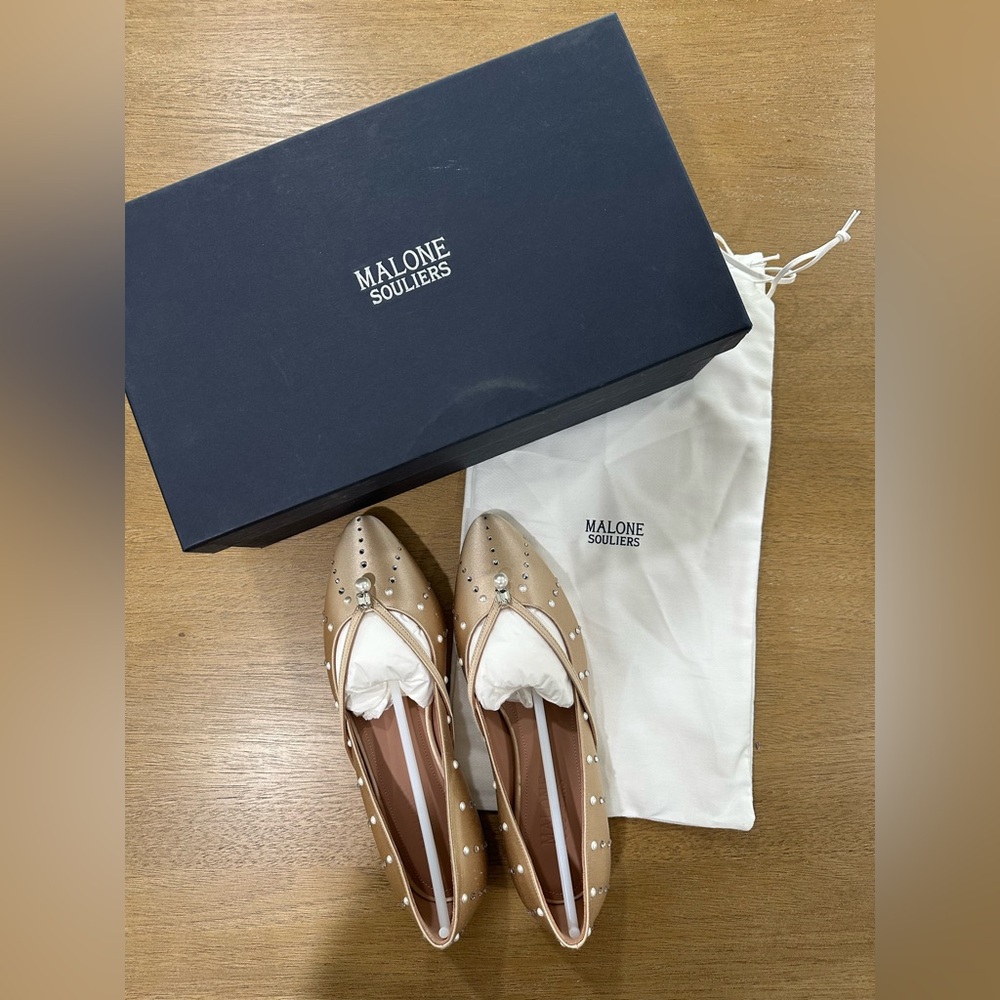 Malone Souliers Women's Gene 10-2 Flats (Size 36.5)
